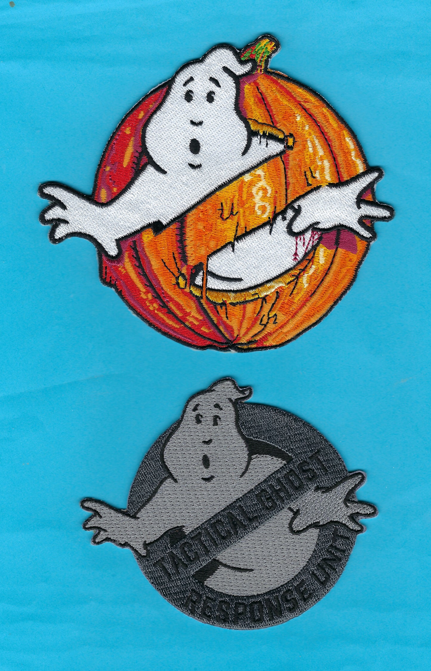 GHOSTBUSTERS HALLOWEEN EMBROIDERED PATCHES BY GHOST PATCH COLLECTIBLES.