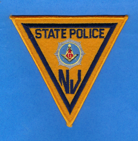 NEW JERSEY STATE POLICE (NJSP) DEPARTMENT 'MASONIC TROOPER' EMBROIDERED PATCH BY PUBLIC SAFETY COLLECTIBLES.
