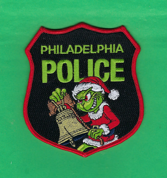 PHILADELPHIA, PENNSYLVANIA POLICE DEPARTMENT CHRISTMAS PATCH