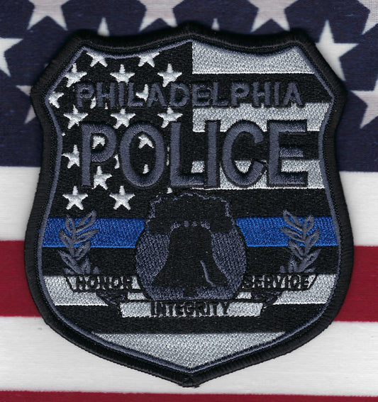 PHILADELPHIA, PENNSYLVANIA POLICE DEPARTMENT 'POLICE WEEK' EMBROIDERED PATCH BY GHOST PATCH PRODUCTIONS.